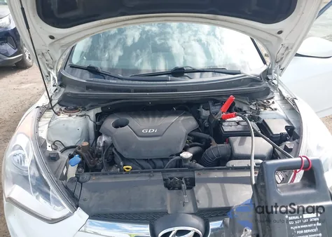 2012 Hyundai Veloster Base W/Gray from USA, damaged, VIN KMHTC6AD6CU063301